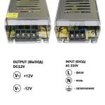 Блок живлення 12В 240Вт 20А STR-240 IP20 Slim перфорований 11674